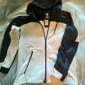 Under Armor UNSTOPPABLE Storm ColdGear® Swacket Men’s Size L NEW White/Black
